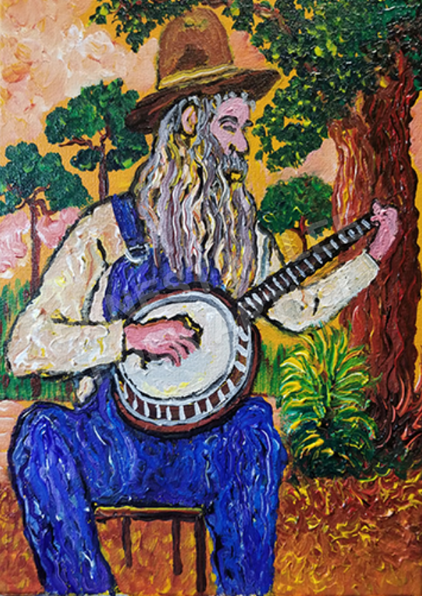 #184 - Banjo Man
